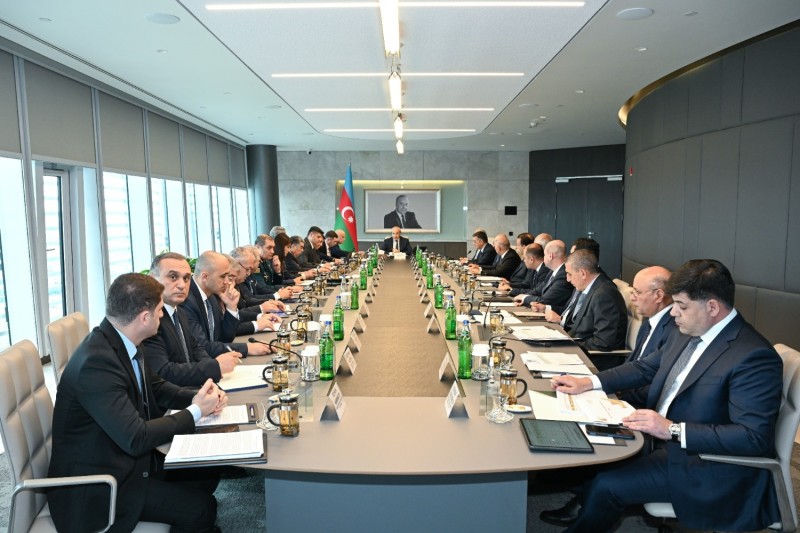 Ələt azad iqtisadi zonası üzrə İşçi Qrupun III iclası keçirildi - FOTOLAR